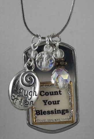 Necklace - "Count Your Blessings"