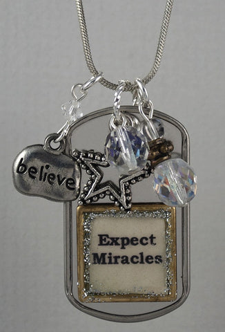 Necklace - "Expect Miracles"